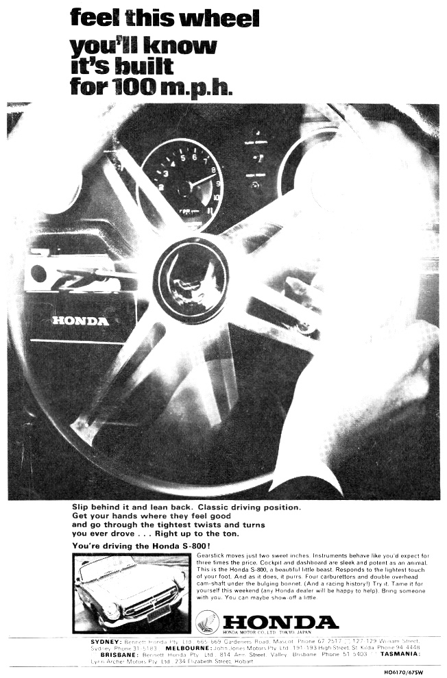 1968 Honda S-800